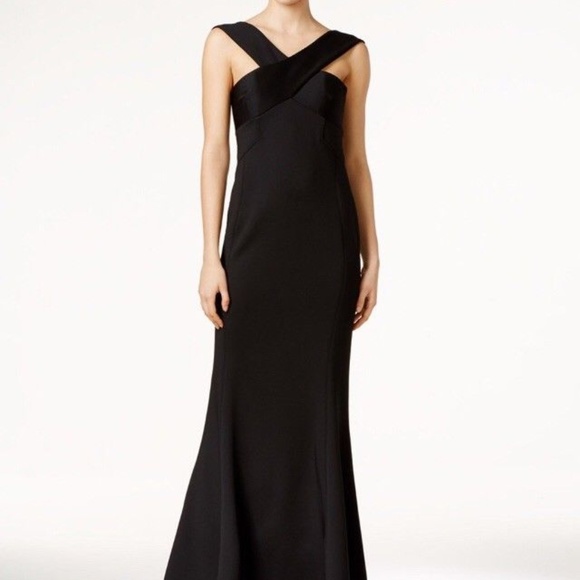 Calvin Klein Black Evening Gown - Picture 1 of 3